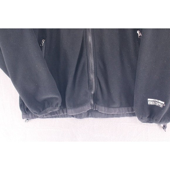 The North Face Summit Series Sweater Mens Medium Fleece Full Zip Outdoor Black - Picture 8 of 8